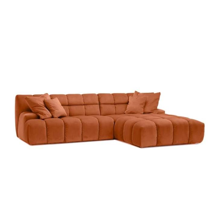 Loungebank Tynaarlo - loungebanken - Oranje, Huis en Inrichting, Banken | Sofa's en Chaises Longues, Nieuw, Stof