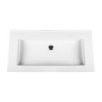 Wastafel Boss & Wessing Zonder Kraangat 45.5x99 cm Solid, Doe-het-zelf en Verbouw, Sanitair, Ophalen of Verzenden, Nieuw