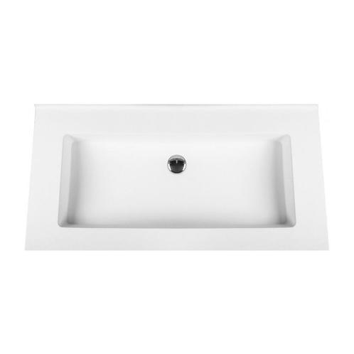 Wastafel Boss & Wessing Zonder Kraangat 45.5x99 cm Solid, Doe-het-zelf en Verbouw, Sanitair, Ophalen of Verzenden