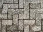 Gebruikte betonklinkers Ubbergen 8 cm grijs (op pallets)..., Tuin en Terras, Tegels en Klinkers, Gebruikt, Ophalen of Verzenden