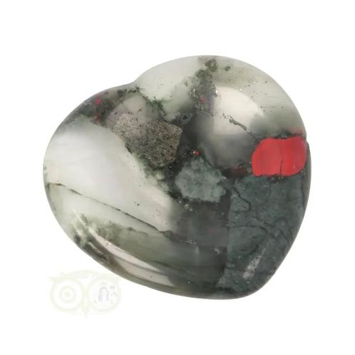 Drakenbloed Jaspis  hart worry stone ( Zorgen steen ) Nr 11, Sieraden, Tassen en Uiterlijk, Edelstenen, Nieuw, Verzenden