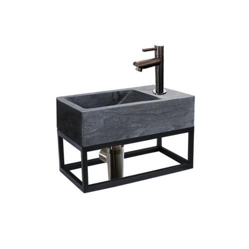 Sani Royal Fontein Frame Mat Zwart Natuursteen, Tuin en Terras, Waterpartijen en Fonteinen
