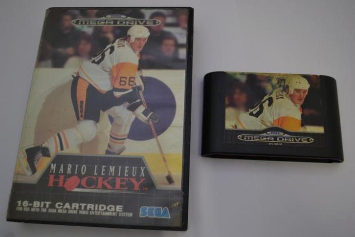 Mario Lemieux - Hockey (MD CB), Spelcomputers en Games, Games | Sega, Zo goed als nieuw, Verzenden