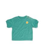 HEMA Baby T-shirt badstof groen van €9.99 voor €6.99 sale, Verzenden, Nieuw