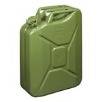 Pro Plus Jerrycan 20 liter - Metaal - Groen - UN- en TÜV/.., Auto diversen, Nieuw, Ophalen of Verzenden