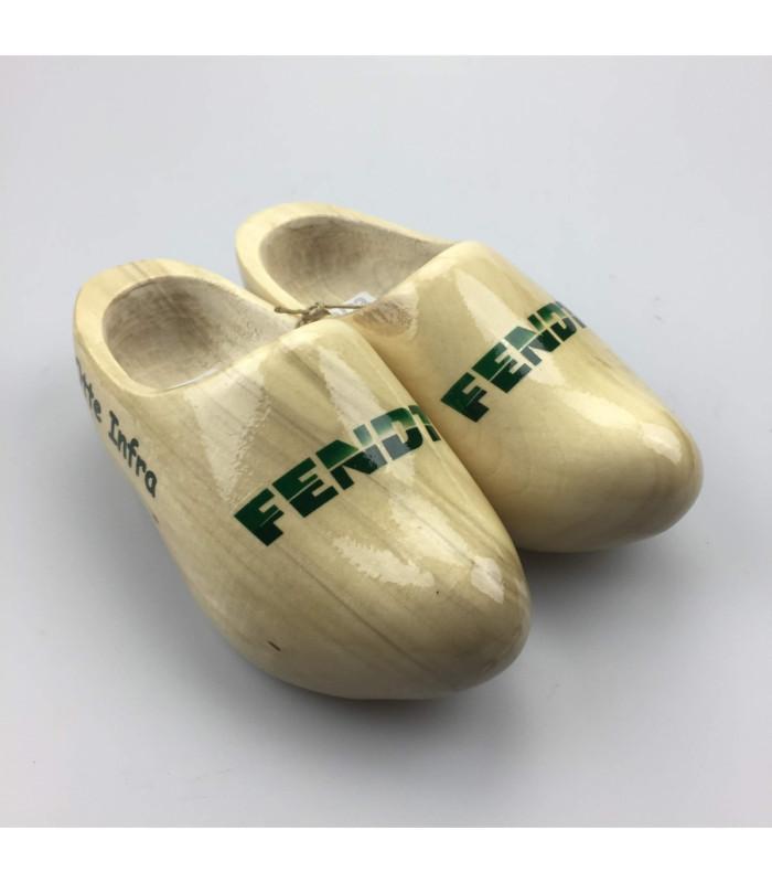 Houten klompen met logo van trekker, Kleding | Heren, Schoenen, Nieuw, Ophalen of Verzenden