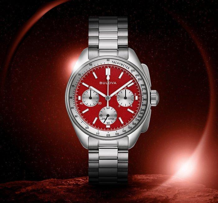 Bulova - Lunar Pilot Chrono - Speciale Luna Rossa -, Sieraden, Tassen en Uiterlijk, Horloges | Heren