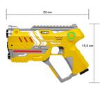 Light Battle Connect Lasergame set Geel/Groen - 4 Laserguns, Ophalen of Verzenden, Nieuw