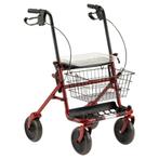 Rollator Basic - Rood, Diversen, Rollators, Ophalen of Verzenden, Nieuw