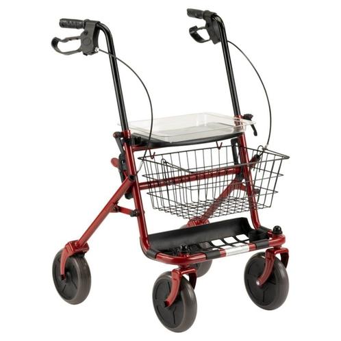 Rollator Basic - Rood, Diversen, Rollators, Ophalen of Verzenden