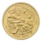 Beowulf and Grendel 1 oz Goud 2024 British Myths and Legends, Postzegels en Munten, Munten | Europa | Niet-Euromunten, Goud, Losse munt