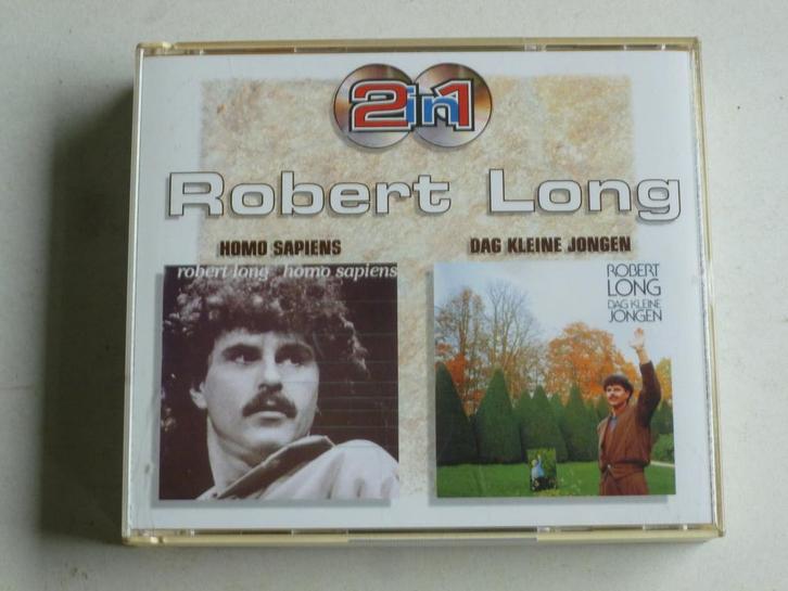 Robert Long - Homo Sapiens / Dag Kleine Jongen (2 CD), Cd's en Dvd's, Cd's | Nederlandstalig, Zo goed als nieuw, Verzenden