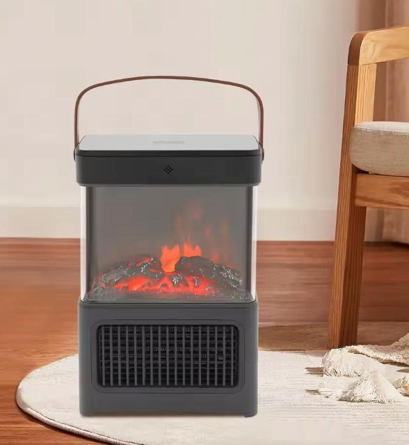 3D elektrische haardkachel vrijstaand met afstandsbediening, Huis en Inrichting, Haarden, Nieuw, Verzenden