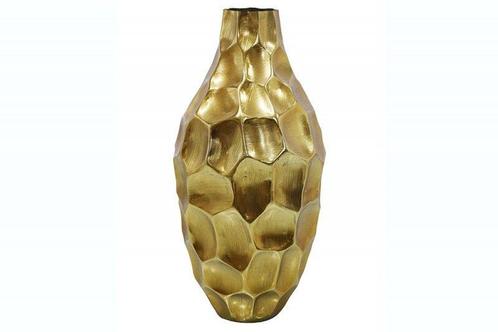 Elegante Vaas ORGANIC ORIENT 45cm goud Hammerschlag Design -, Huis en Inrichting, Woonaccessoires | Vazen, Ophalen of Verzenden