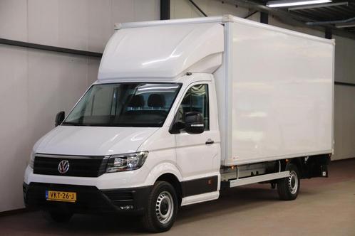Volkswagen Crafter EXTRA GROTE BAK 1000 KG LAADKLEP TREKHAAK, Auto's, Bestelauto's, Lease, Overige kleuren, Handgeschakeld, Wit