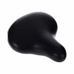 Selle Retro fietszadel - extra breed - waterdicht - zwart, Ophalen of Verzenden, Nieuw