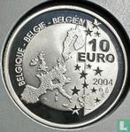 België 10 euro 2004 (PROOF) 75 Years of Tintin, Postzegels en Munten, Munten | België, Verzenden, Losse munt, Goud