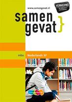 Samengevat MBO Nederlands 3F / MBO Nederlands 3F, Verzenden, Gelezen, J. van Nassau
