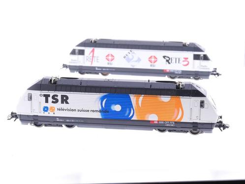Schaal H0 Märklin 34631 Dubbelset Re 460 Schweizer Ferns.., Hobby en Vrije tijd, Modeltreinen | H0, Wisselstroom, Overige typen