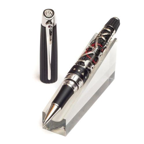 Caran dAche - 1010 Chrono Sport Silver - Roller balpen, Verzamelen, Pennenverzamelingen