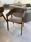 Muuto Cover eettafelstoel stained dark brown(2x beschikbaar)