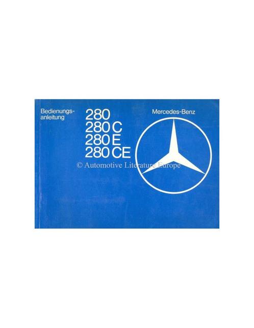 1978 MERCEDES BENZ E KLASSE INSTRUCTIEBOEKJE DUITS, Auto diversen, Handleidingen en Instructieboekjes