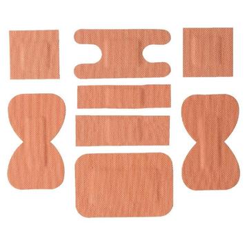 Stoffen pleisters assorti (100 stuks) beschikbaar voor biedingen