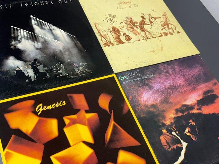 Genesis - Seconds Out, A Trick Of The Tail, Genesis & And, Cd's en Dvd's, Vinyl Singles