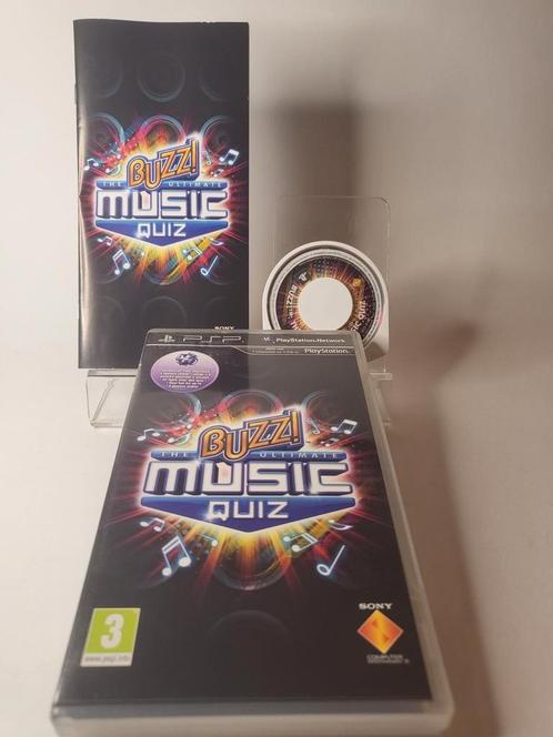 Buzz! the Ultimate Music Quiz Playstation Portable, Spelcomputers en Games, Games | Sony PlayStation Portable, Ophalen of Verzenden