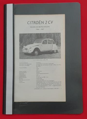 Vraagbaak Citroën 2CV, 1964-1967