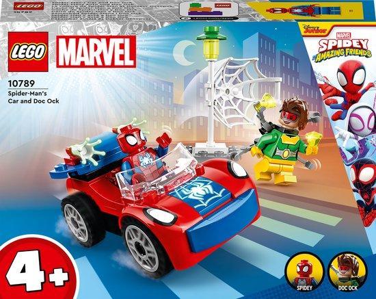 LEGO Marvel Spider-Mans auto en Doc Ock Bouwset - 10789, Kinderen en Baby's, Speelgoed | Overig, Verzenden