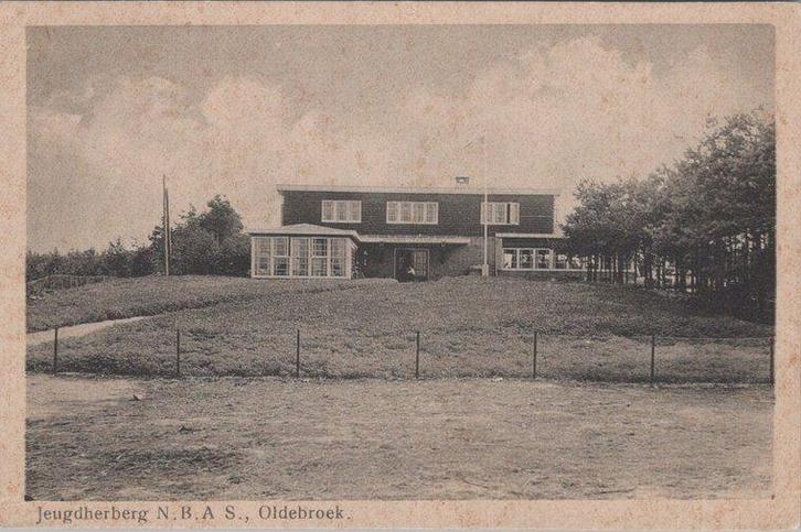 OLDEBROEK - Jeugdherberg N.B.A.S. Oldebroek, Verzamelen, Ansichtkaarten | Nederland, Verzenden