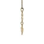 Gouden vintage hugenoten kruis hanger 14 krt, Sieraden, Tassen en Uiterlijk, Kettinghangers, Ophalen of Verzenden, Nieuw