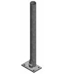 Opbouw standpaal 2,5 x 160 cm
