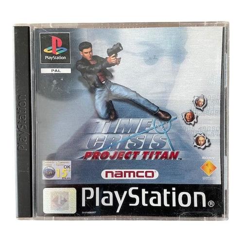 Time Crisis Project Titan (PS1) (TWEEDEHANDS), Spelcomputers en Games, Games | Sony PlayStation 1, Verzenden