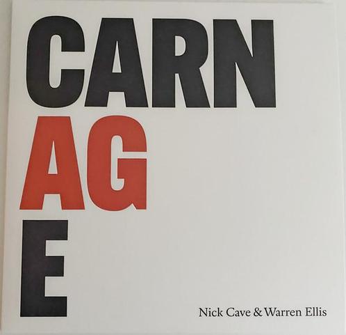 lp nieuw - Nick Cave &amp; Warren Ellis - Carnage, Cd's en Dvd's, Vinyl | Rock, Zo goed als nieuw, Verzenden
