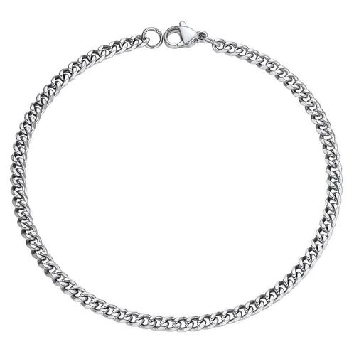 Fako Bijoux® - Schakelarmband Gourmet - Cuban Link - Staal -, Sieraden, Tassen en Uiterlijk, Armbanden, Verzenden
