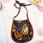 Afrikaanse print slabbetje - Multicolor Veren (Unisex), Ophalen of Verzenden, Nieuw
