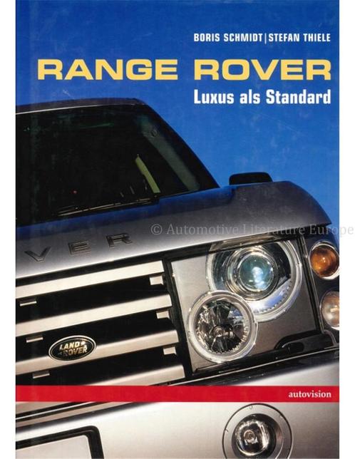 RANGE ROVER, LUXUS ALS STANDARD, Boeken, Auto's | Boeken