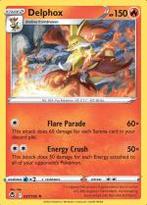 Delphox 027/195 Silver Tempest, Ophalen of Verzenden, Nieuw, Losse kaart, Foil