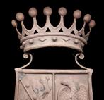 Middeleeuws Heraldiek - Wapenschild - Gegoten ijzeren blason