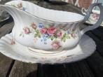 Royal Albert soepkommen en sauskom - Royal Albert Moss Rose