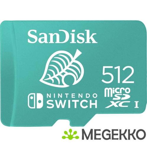 SanDisk Nintendo Switch 512GB MicroSDXC Geheugenkaart, Computers en Software, RAM geheugen, Nieuw, Verzenden