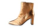 Lina Locchi Enkellaarzen in maat 38 Brons | 10% extra, Overige kleuren, Lina Locchi, Verzenden, Lage of Enkellaarzen