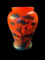 Vaas - Glas - Scenic Art Nouveau-vaas