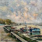 Charles Henri Verbrugghe (1877-1974) - Bord de Seine,