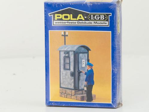 POLA 330916 Streckenwärter-Telefonbude  In blauwe pola doos, Hobby en Vrije tijd, Modelbouw | Figuren en Diorama's, Nieuw, Ophalen of Verzenden