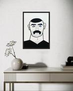 eybaba art - Early baba no2 | male figure portrait artwork |
