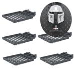 Kleur Wit Set 5x IKEA Skadis Beugel voor  Star Wars™ He, Nieuw