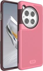 Tudia - OnePlus 12 Hoesje MergeGrip Roze, Verzenden, Nieuw, Hoesje of Tasje